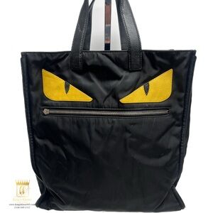 Fendi Vitello monster tote
